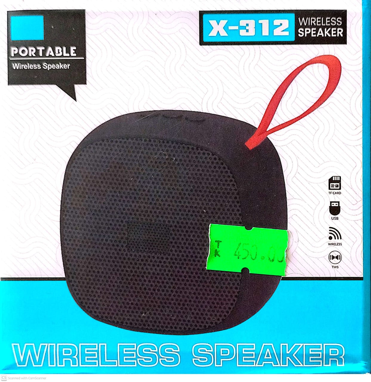 X-312 Portable Wireless Speaker